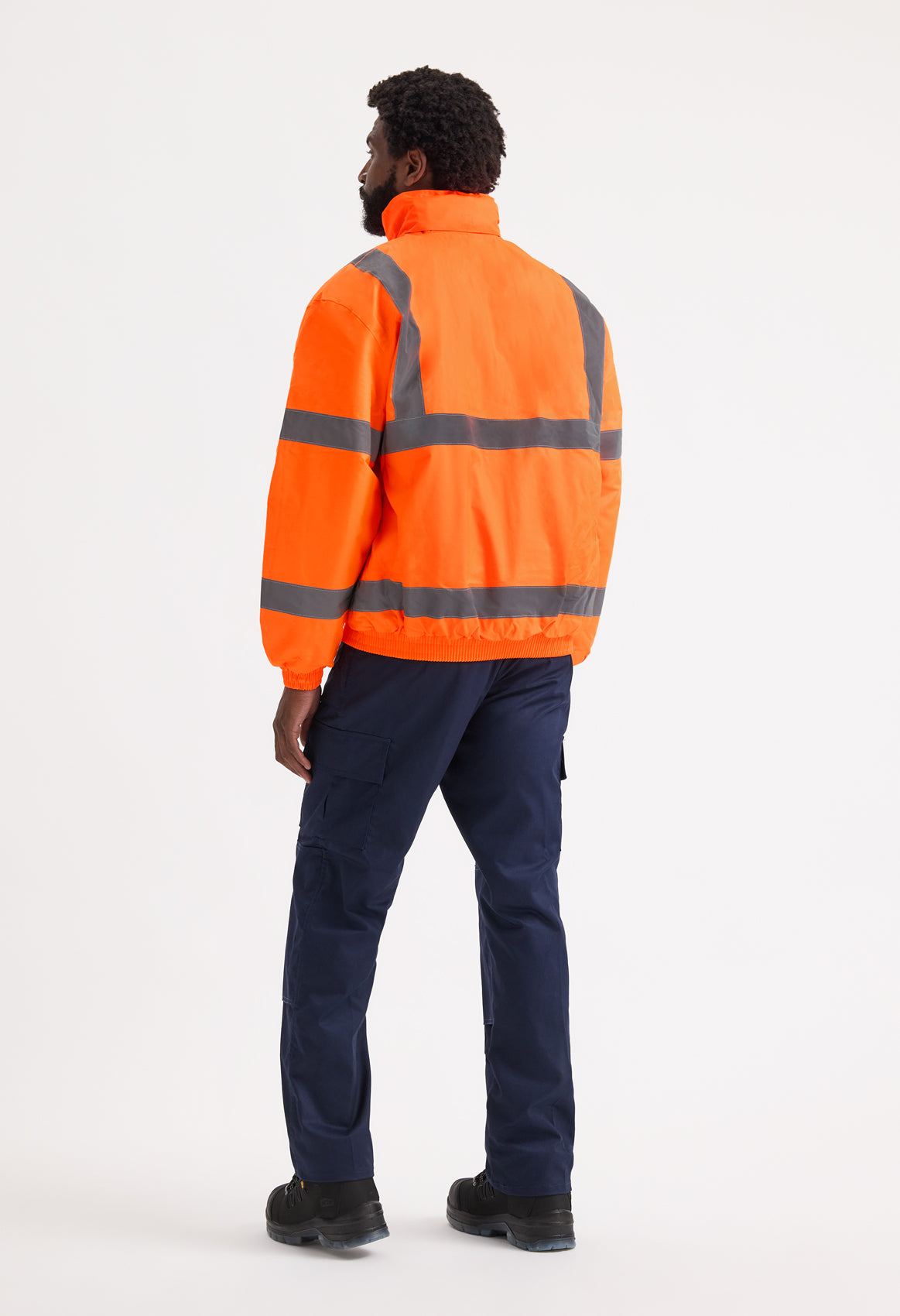 Uneek UC804 - Hi-Vis Jacket Ready to be Embroidered and Printed by Custard Workwear - Cheap Personalised and Customised Workwear in Nottinghamshire, Derbyshire and Leicestershire
