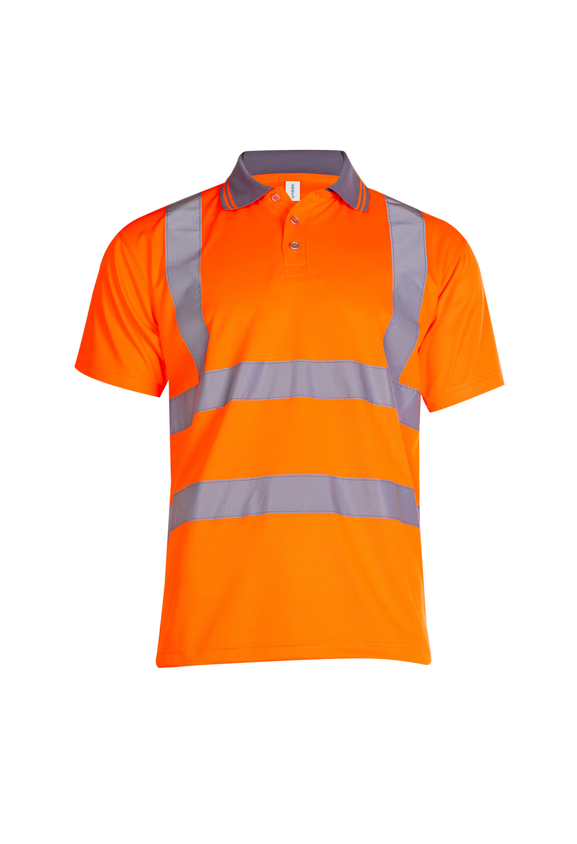 Uneek UC808 - Hi-Vis Polo Shirt Ready to be Printed by Custard Workwear - Cheap Personalised and Customised Workwear in Nottinghamshire, Derbyshire and Leicestershire
