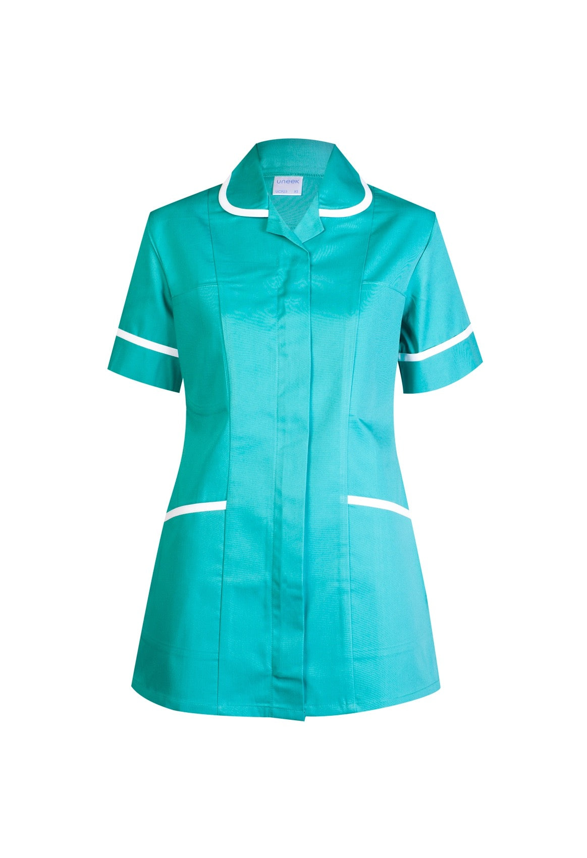 Uneek UC923 - Health Tunic Ready to be Embroidered and Printed by Custard Workwear - Cheap Personalised and Customised Workwear in Nottinghamshire, Derbyshire and Leicestershire