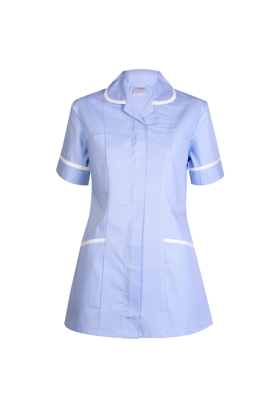 Uneek UC923 - Health Tunic Ready to be Embroidered and Printed by Custard Workwear - Cheap Personalised and Customised Workwear in Nottinghamshire, Derbyshire and Leicestershire