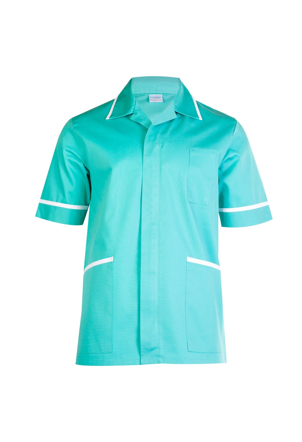 Uneek UC924 - Health Tunic Ready to be Embroidered and Printed by Custard Workwear - Cheap Personalised and Customised Workwear in Nottinghamshire, Derbyshire and Leicestershire