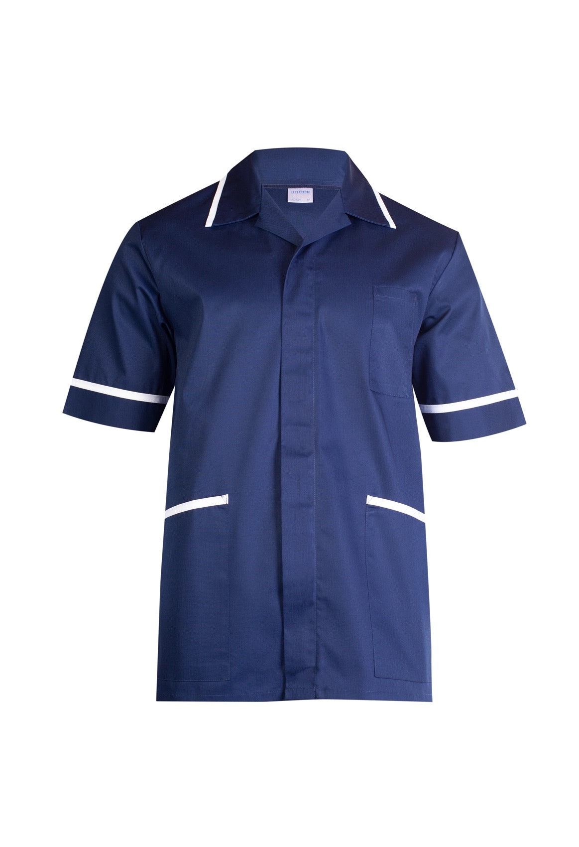Uneek UC924 - Health Tunic Ready to be Embroidered and Printed by Custard Workwear - Cheap Personalised and Customised Workwear in Nottinghamshire, Derbyshire and Leicestershire