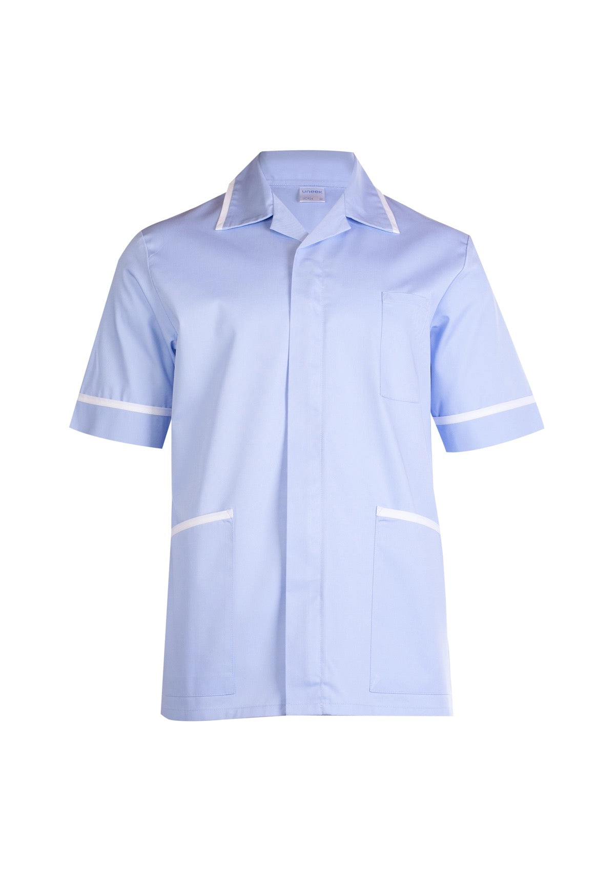 Uneek UC924 - Health Tunic Ready to be Embroidered and Printed by Custard Workwear - Cheap Personalised and Customised Workwear in Nottinghamshire, Derbyshire and Leicestershire