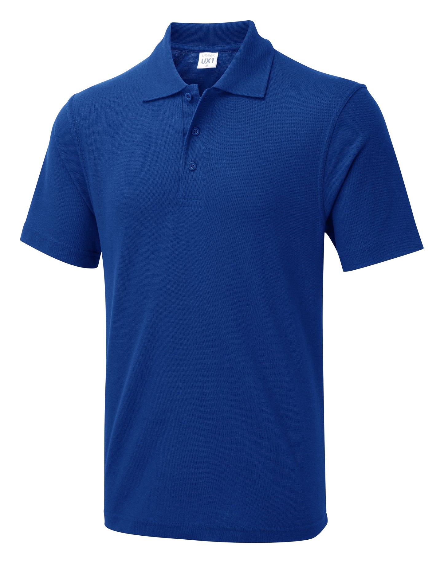 Uneek UX1 - Polo Shirt Ready to be Embroidered and Printed by Custard Workwear - Cheap Personalised and Customised Workwear in Nottinghamshire, Derbyshire and Leicestershire