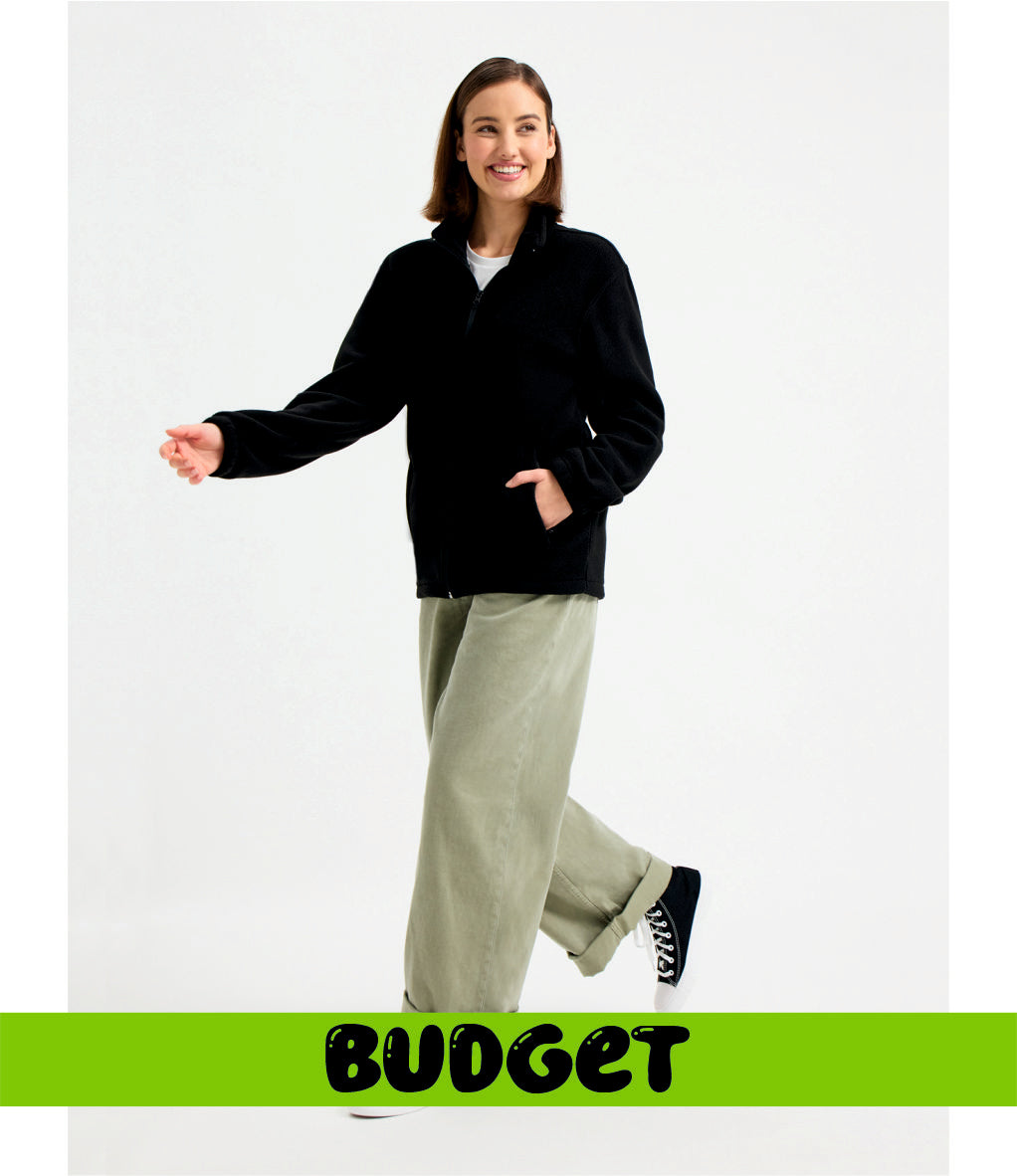 UX5 - Budget Full Zip Fleece