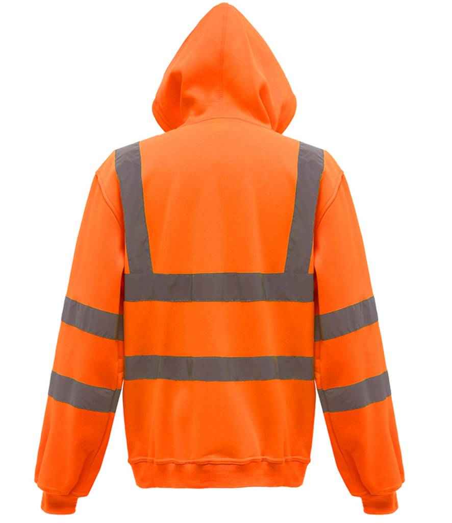 Yoko YK032 Orange Back - Ready to be Embroidered and Printed by Custard Workwear - Cheap Personalised and Customised Workwear in Nottinghamshire, Derbyshire and Leicestershire