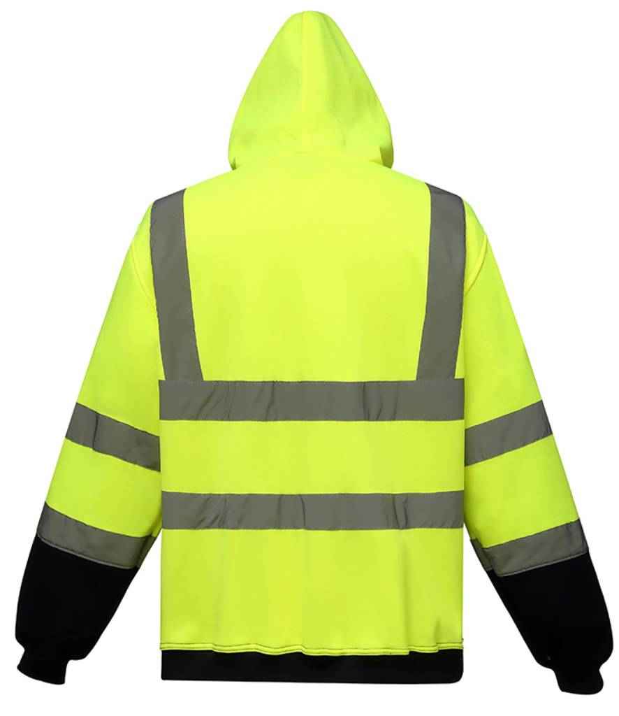 Yoko YK032 Yellow/Navy Back - Ready to be Embroidered and Printed by Custard Workwear - Cheap Personalised and Customised Workwear in Nottinghamshire, Derbyshire and Leicestershire