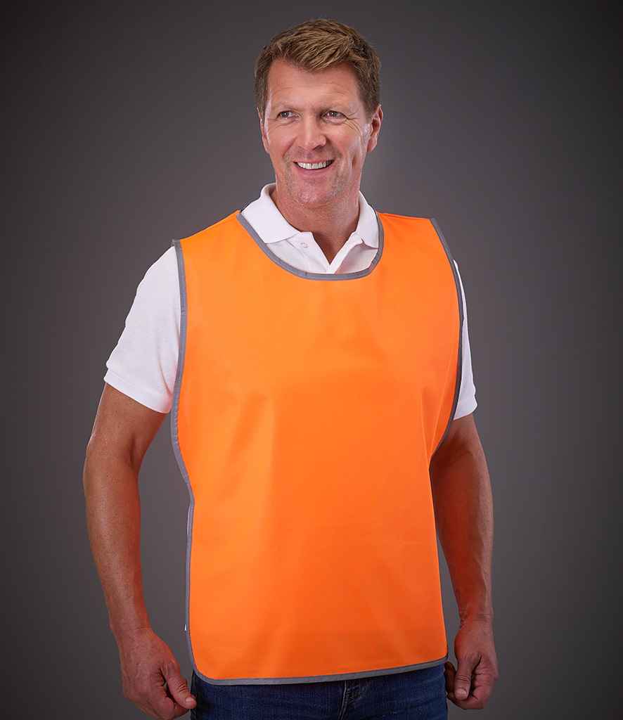 Yoko YK100 Orange Model - Ready to be Printed by Custard Workwear - Cheap Personalised and Customised Workwear in Nottinghamshire, Derbyshire and Leicestershire