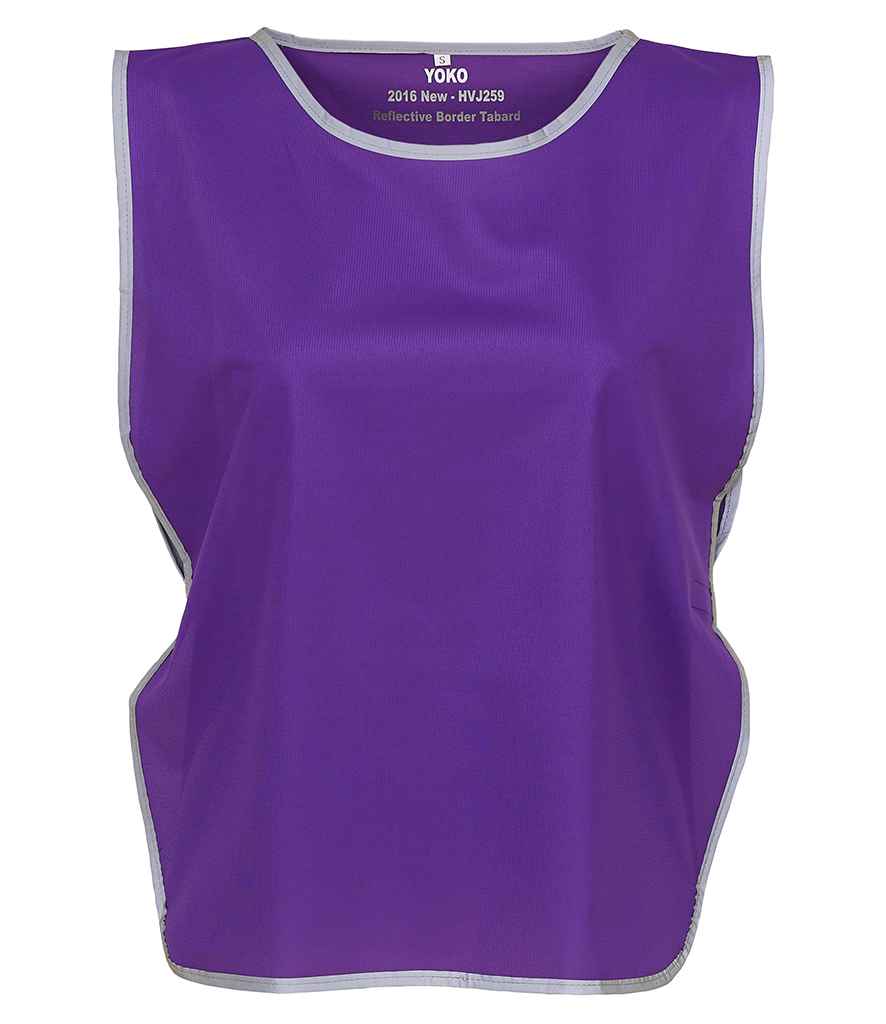Yoko YK100 Purple Front - Ready to be Printed by Custard Workwear - Cheap Personalised and Customised Workwear in Nottinghamshire, Derbyshire and Leicestershire