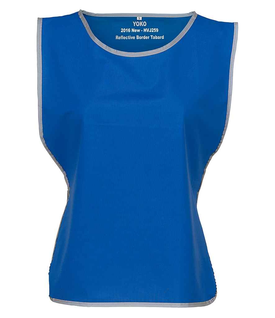 Yoko YK100 Royal Blue Front - Ready to be Printed by Custard Workwear - Cheap Personalised and Customised Workwear in Nottinghamshire, Derbyshire and Leicestershire