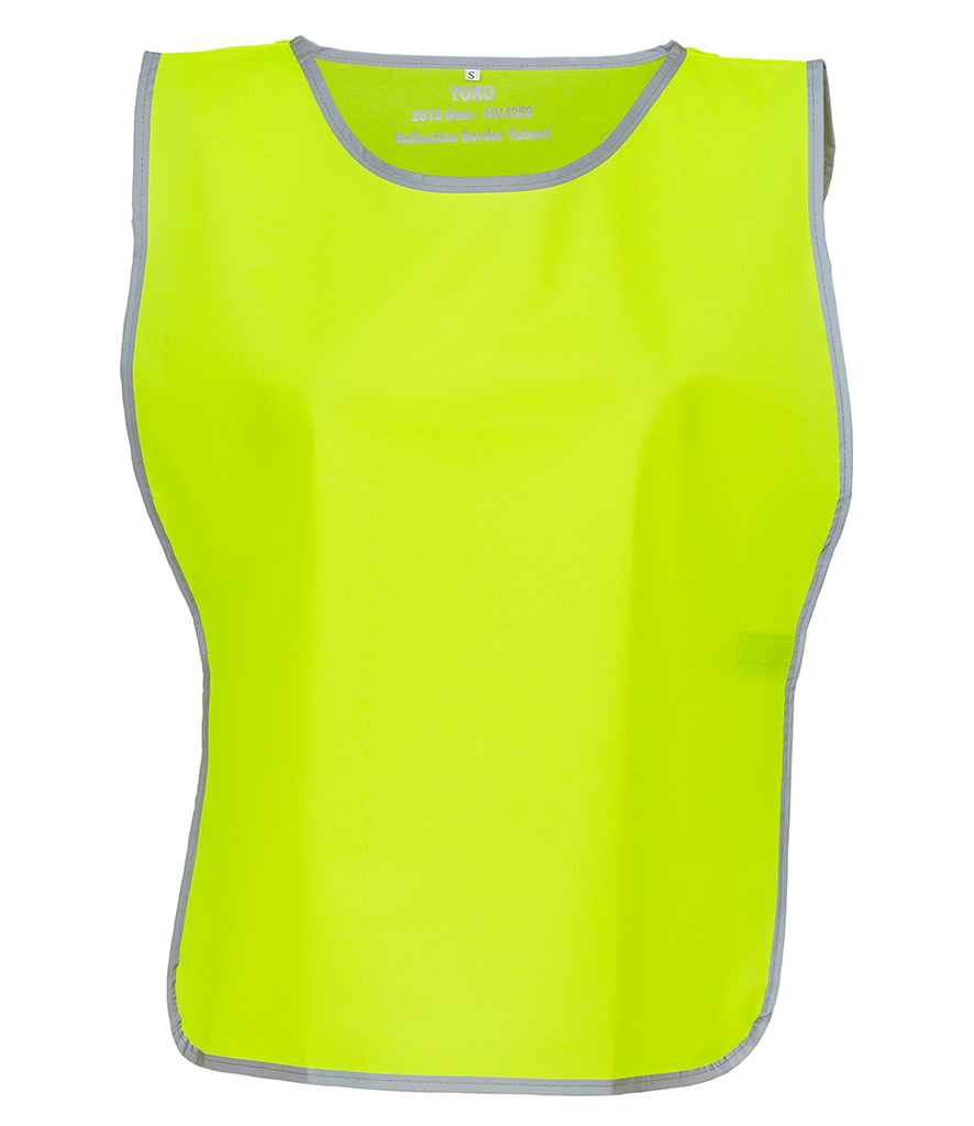 Yoko YK100 Yellow Front - Ready to be Printed by Custard Workwear - Cheap Personalised and Customised Workwear in Nottinghamshire, Derbyshire and Leicestershire