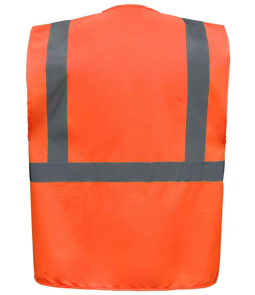 Yoko YK103 Orange Back - Ready to be Printed by Custard Workwear - Cheap Personalised and Customised Workwear in Nottinghamshire, Derbyshire and Leicestershire