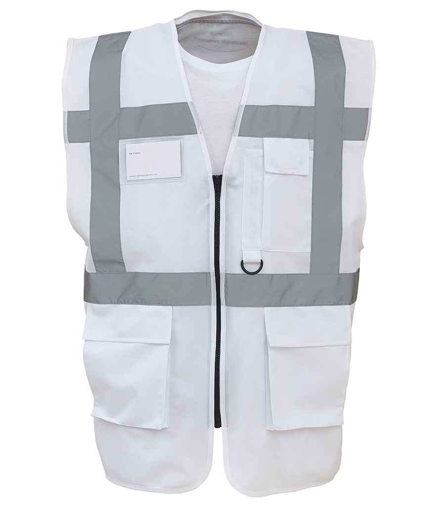 Yoko YK103 White Front - Ready to be Printed by Custard Workwear - Cheap Personalised and Customised Workwear in Nottinghamshire, Derbyshire and Leicestershire