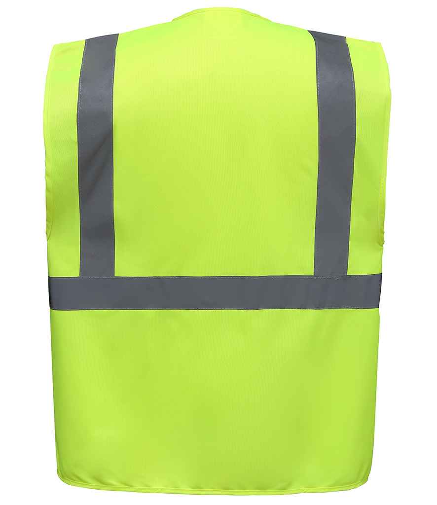 Yoko YK103 Yellow Back - Ready to be Printed by Custard Workwear - Cheap Personalised and Customised Workwear in Nottinghamshire, Derbyshire and Leicestershire