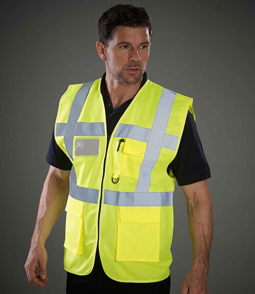 Yoko YK103 Yellow Model - Ready to be Printed by Custard Workwear - Cheap Personalised and Customised Workwear in Nottinghamshire, Derbyshire and Leicestershire