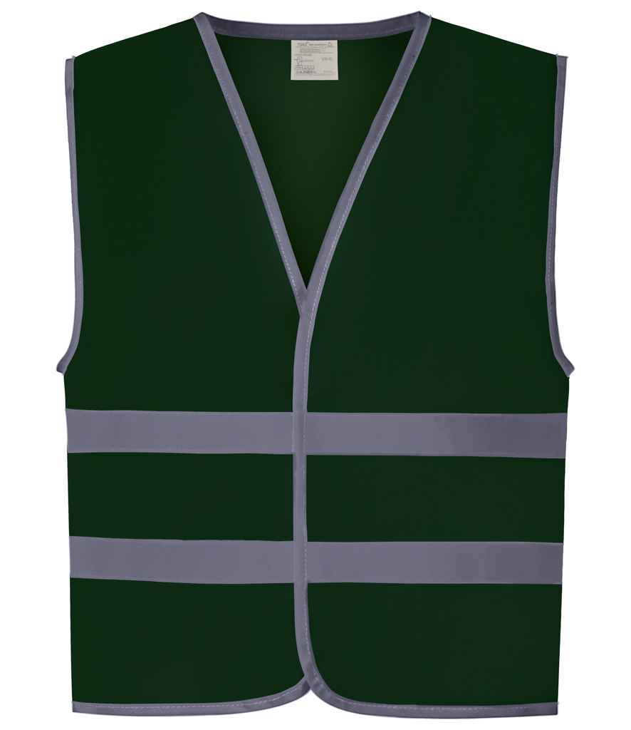 Yoko YK106B Paramedic Green Front - Ready to be Printed by Custard Workwear - Cheap Personalised and Customised Workwear in Nottinghamshire, Derbyshire and Leicestershire