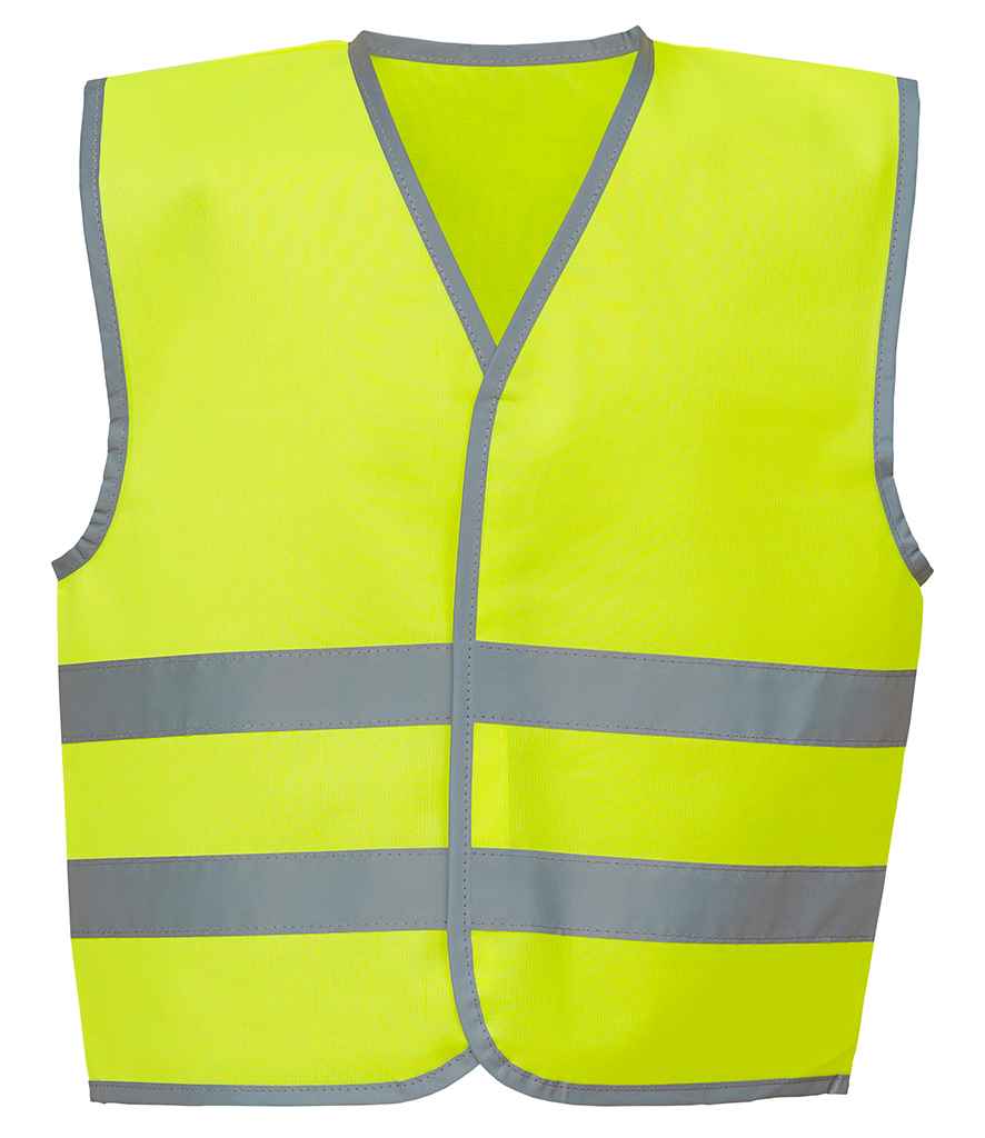 Yoko YK106B Yellow Front - Ready to be Printed by Custard Workwear - Cheap Personalised and Customised Workwear in Nottinghamshire, Derbyshire and Leicestershire