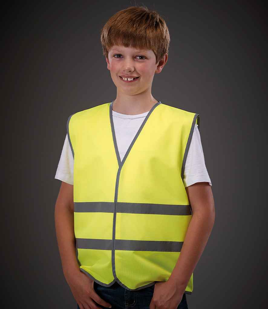 Yoko YK106B Yellow Model - Ready to be Printed by Custard Workwear - Cheap Personalised and Customised Workwear in Nottinghamshire, Derbyshire and Leicestershire