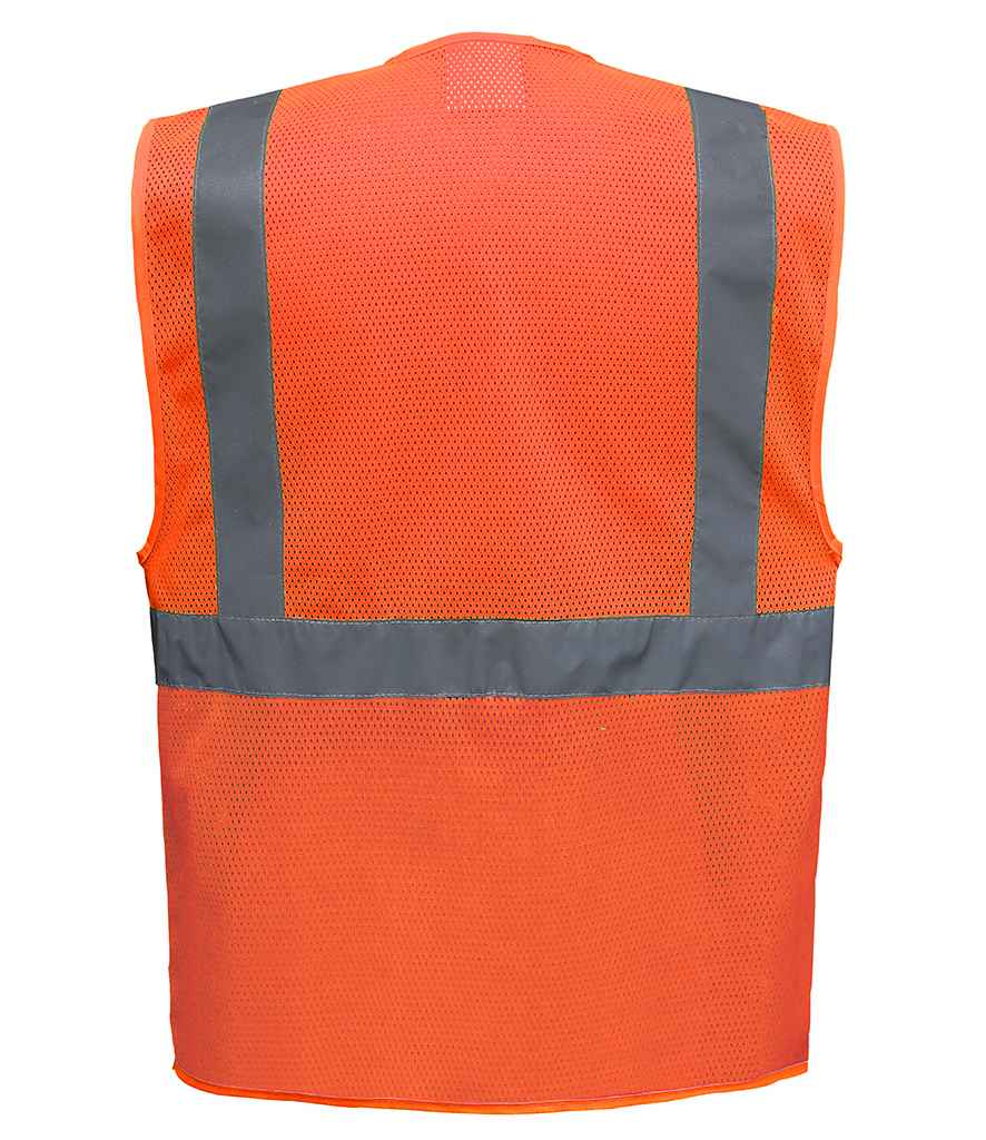 Yoko YK107 Orange Back - Ready to be Printed by Custard Workwear - Cheap Personalised and Customised Workwear in Nottinghamshire, Derbyshire and Leicestershire
