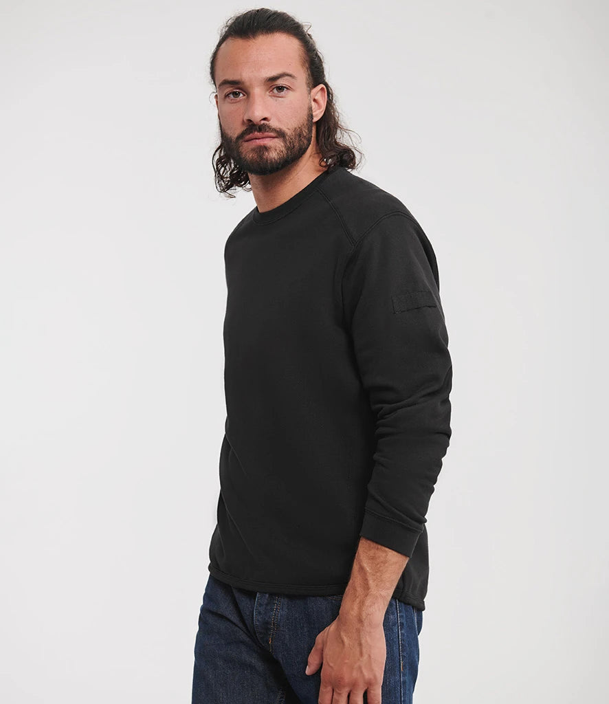 013M - Heavyweight Sweatshirt | Black