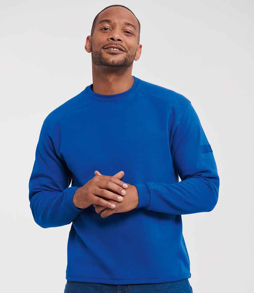 Russell 013M Bright Royal Model -  Ready to be Embroidered and Printed by Custard Workwear - Cheap Personalised and Customised Workwear in Nottinghamshire, Derbyshire and Leicestershire