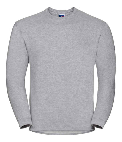 Russell 013M Light Oxford Front -  Ready to be Embroidered and Printed by Custard Workwear - Cheap Personalised and Customised Workwear in Nottinghamshire, Derbyshire and Leicestershire