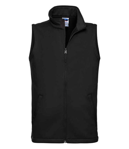 Russell 041M Black Front -  Ready to be Embroidered and Printed by Custard Workwear - Cheap Personalised and Customised Workwear in Nottinghamshire, Derbyshire and Leicestershire