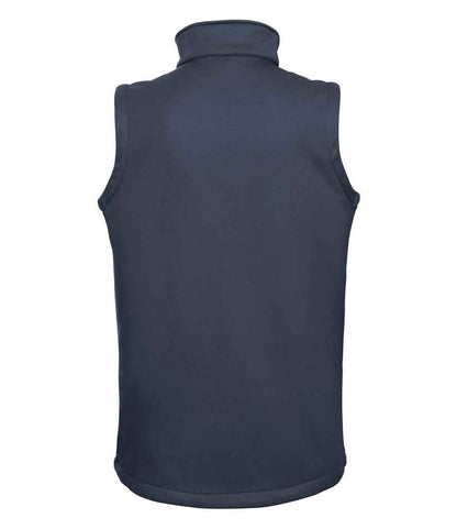 Russell 041M French Navy Back -  Ready to be Embroidered and Printed by Custard Workwear - Cheap Personalised and Customised Workwear in Nottinghamshire, Derbyshire and Leicestershire