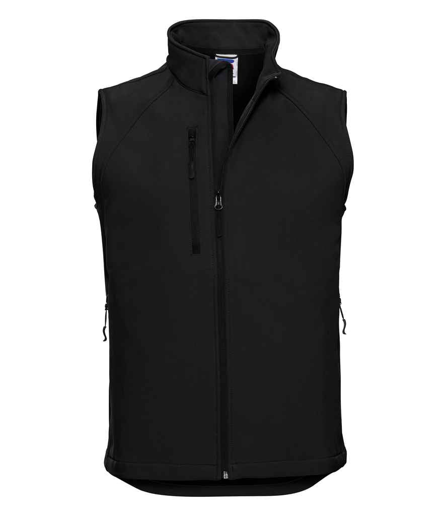Russell 141M Black Front -  Ready to be Embroidered and Printed by Custard Workwear - Cheap Personalised and Customised Workwear in Nottinghamshire, Derbyshire and Leicestershire