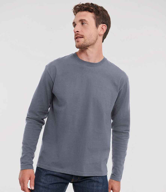 Russell 180L Convoy Grey Model -  Ready to be Printed by Custard Workwear - Cheap Personalised and Customised Workwear in Nottinghamshire, Derbyshire and Leicestershire