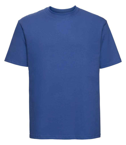 Russell 180M Bright Royal Front -  Ready to be Printed by Custard Workwear - Cheap Personalised and Customised Workwear in Nottinghamshire, Derbyshire and Leicestershire