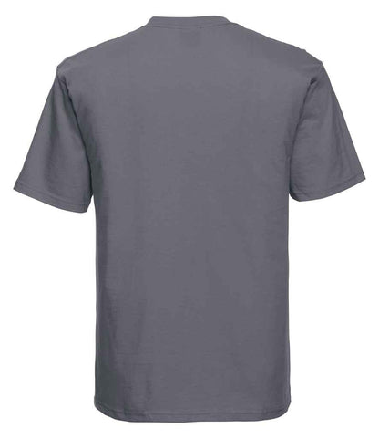 Russell 180M Convoy Grey Back -  Ready to be Printed by Custard Workwear - Cheap Personalised and Customised Workwear in Nottinghamshire, Derbyshire and Leicestershire
