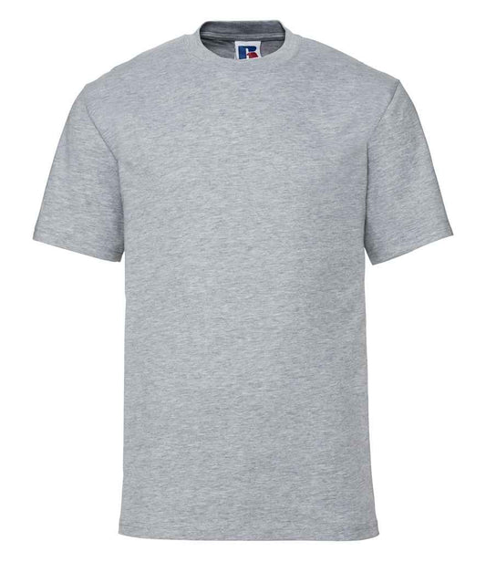 Russell 180M Light Oxford Front -  Ready to be Printed by Custard Workwear - Cheap Personalised and Customised Workwear in Nottinghamshire, Derbyshire and Leicestershire