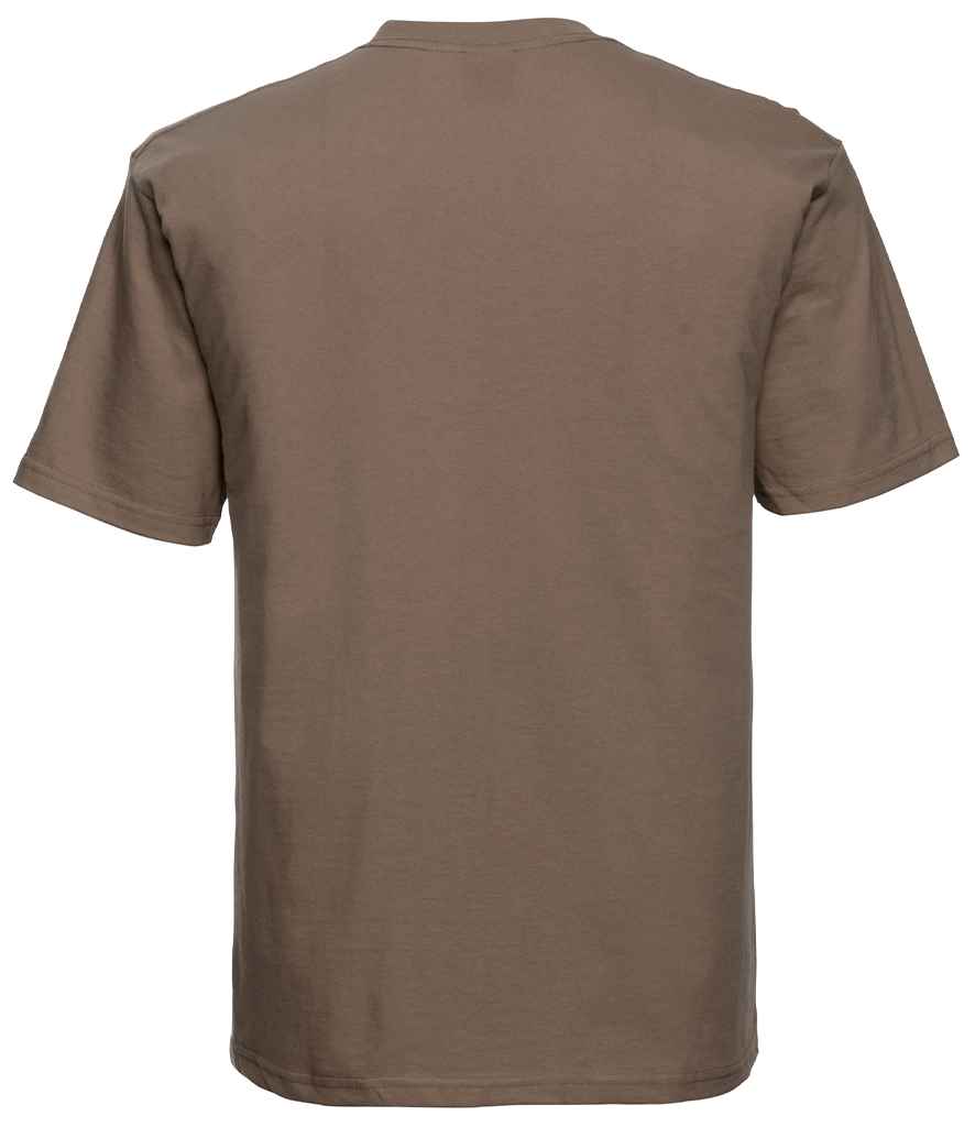 Russell 180M Mocha Back -  Ready to be Printed by Custard Workwear - Cheap Personalised and Customised Workwear in Nottinghamshire, Derbyshire and Leicestershire
