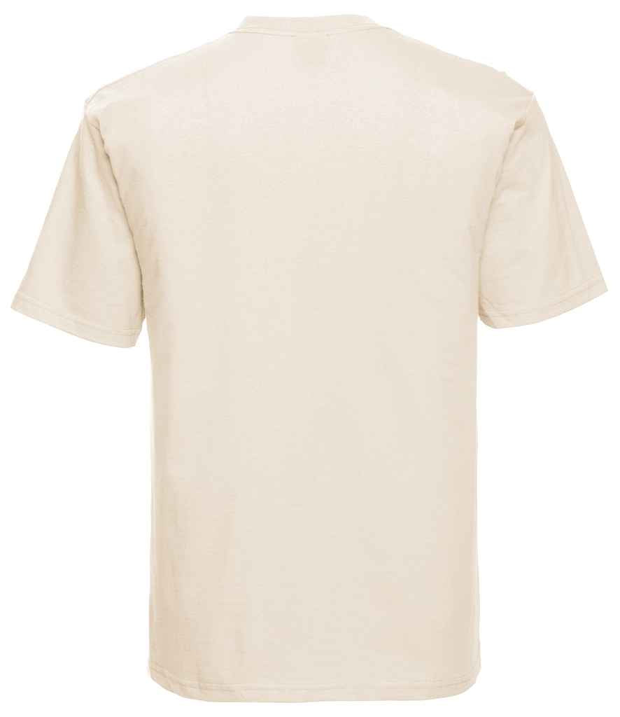 Russell 180M Natural Back -  Ready to be Printed by Custard Workwear - Cheap Personalised and Customised Workwear in Nottinghamshire, Derbyshire and Leicestershire