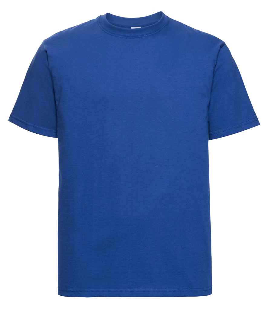 Russell 215M Bright Royal Front -  Ready to be Embroidered and Printed by Custard Workwear - Cheap Personalised and Customised Workwear in Nottinghamshire, Derbyshire and Leicestershire