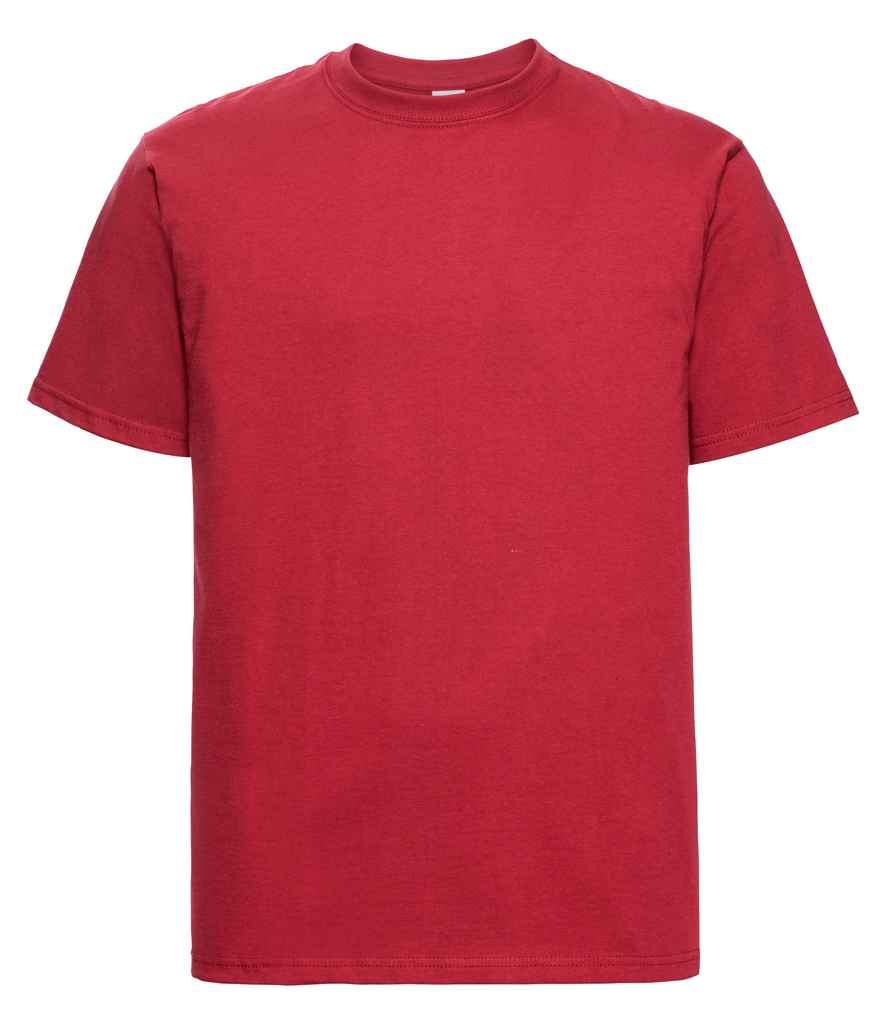 Russell 215M Classic Red Front -  Ready to be Embroidered and Printed by Custard Workwear - Cheap Personalised and Customised Workwear in Nottinghamshire, Derbyshire and Leicestershire