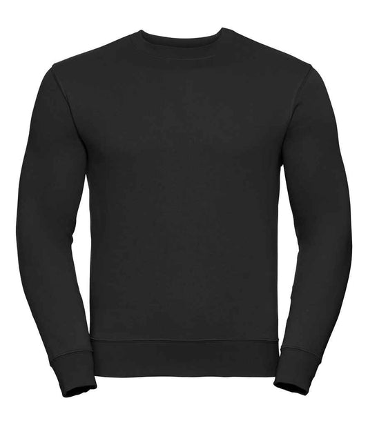 Russell 262M Black Front -  Ready to be Embroidered and Printed by Custard Workwear - Cheap Personalised and Customised Workwear in Nottinghamshire, Derbyshire and Leicestershire