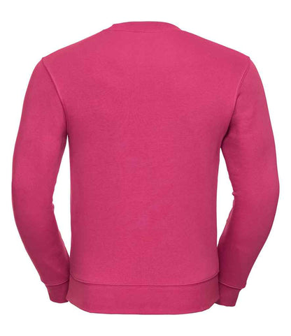 Russell 262M Fuchsia Back -  Ready to be Embroidered and Printed by Custard Workwear - Cheap Personalised and Customised Workwear in Nottinghamshire, Derbyshire and Leicestershire
