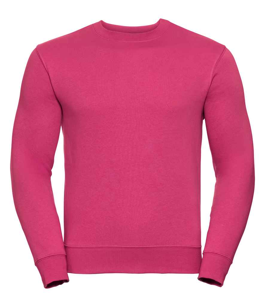 Russell 262M Fuchsia Front -  Ready to be Embroidered and Printed by Custard Workwear - Cheap Personalised and Customised Workwear in Nottinghamshire, Derbyshire and Leicestershire