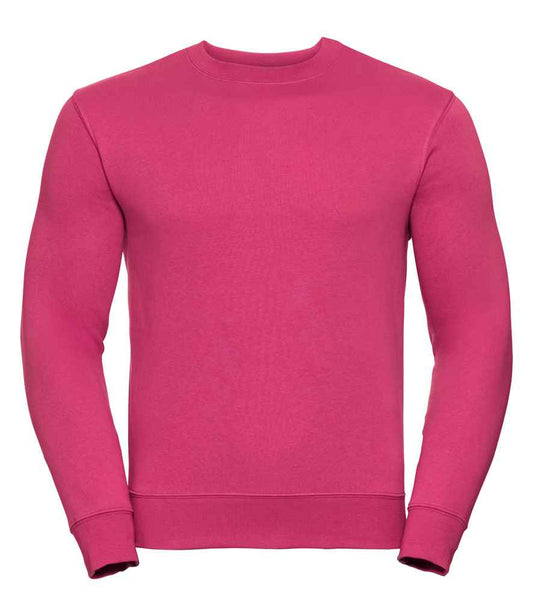 Russell 262M Fuchsia Front -  Ready to be Embroidered and Printed by Custard Workwear - Cheap Personalised and Customised Workwear in Nottinghamshire, Derbyshire and Leicestershire