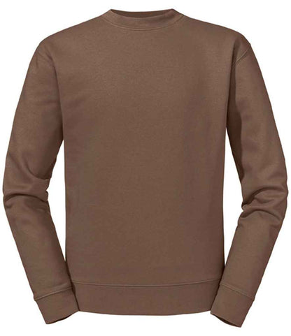 Russell 262M Mocha Front -  Ready to be Embroidered and Printed by Custard Workwear - Cheap Personalised and Customised Workwear in Nottinghamshire, Derbyshire and Leicestershire