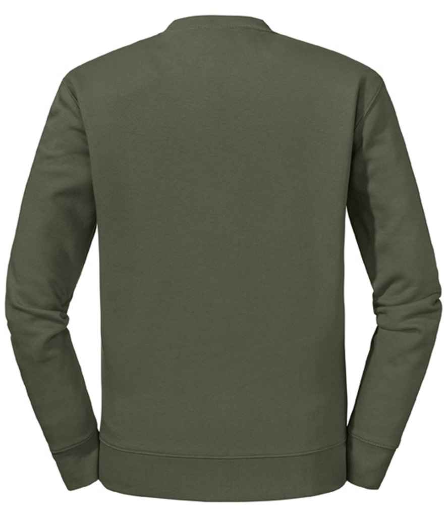 Russell 262M Olive Green Back -  Ready to be Embroidered and Printed by Custard Workwear - Cheap Personalised and Customised Workwear in Nottinghamshire, Derbyshire and Leicestershire