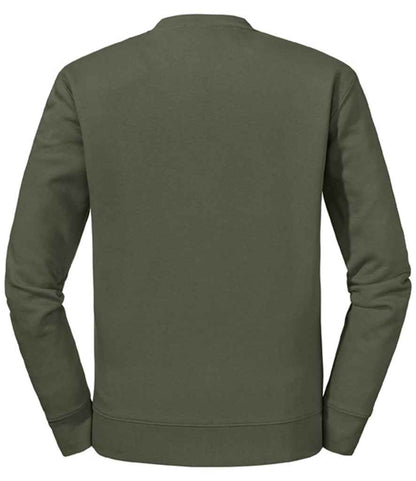 Russell 262M Olive Green Back -  Ready to be Embroidered and Printed by Custard Workwear - Cheap Personalised and Customised Workwear in Nottinghamshire, Derbyshire and Leicestershire