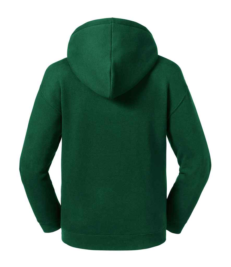 Russell 265B Bottle Green Back -  Ready to be Embroidered and Printed by Custard Workwear - Cheap Personalised and Customised Workwear in Nottinghamshire, Derbyshire and Leicestershire