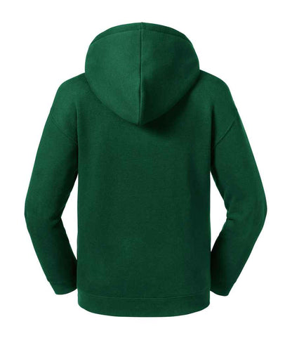 Russell 265B Bottle Green Back -  Ready to be Embroidered and Printed by Custard Workwear - Cheap Personalised and Customised Workwear in Nottinghamshire, Derbyshire and Leicestershire