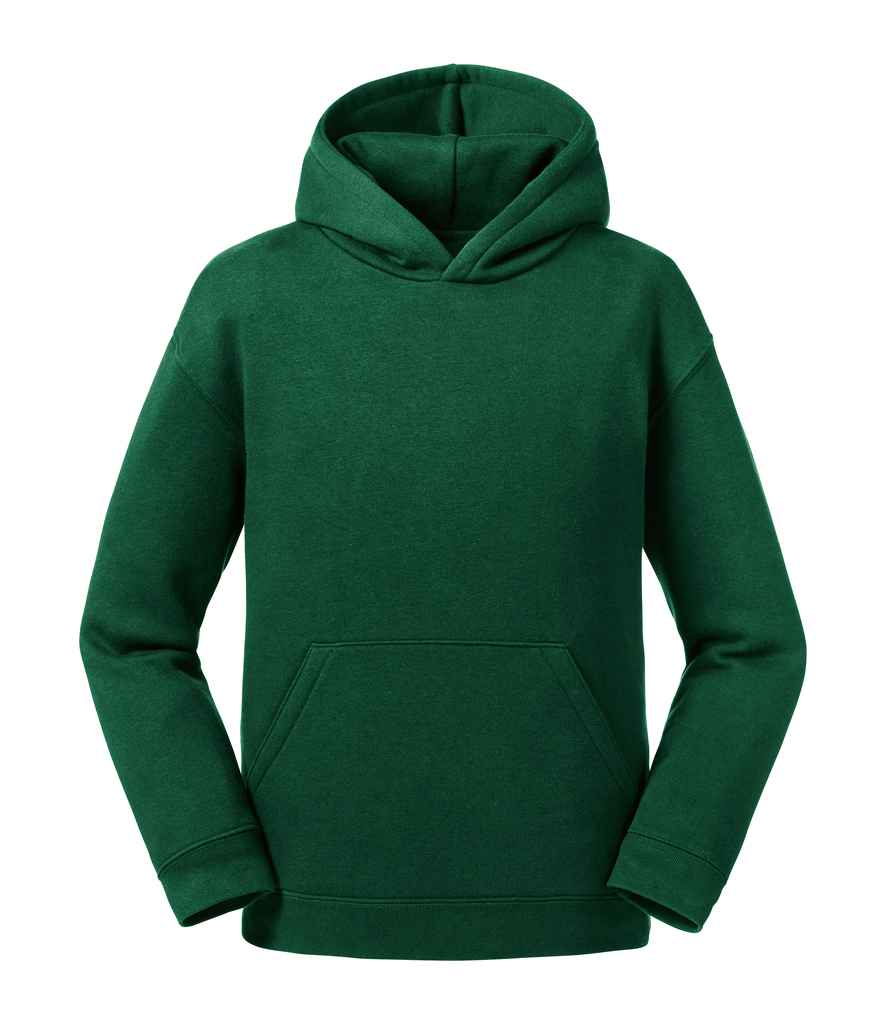 Russell 265B Bottle Green Front -  Ready to be Embroidered and Printed by Custard Workwear - Cheap Personalised and Customised Workwear in Nottinghamshire, Derbyshire and Leicestershire