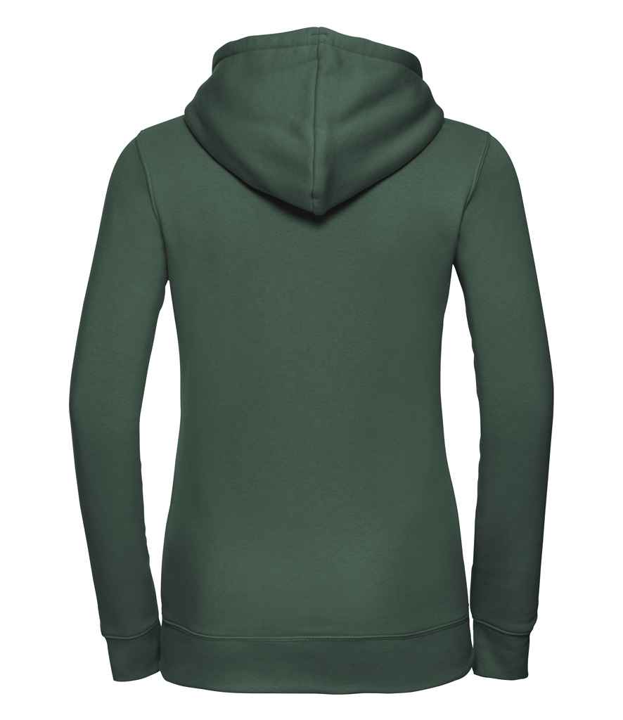 Russell 265F Bottle Green Back -  Ready to be Embroidered and Printed by Custard Workwear - Cheap Personalised and Customised Workwear in Nottinghamshire, Derbyshire and Leicestershire