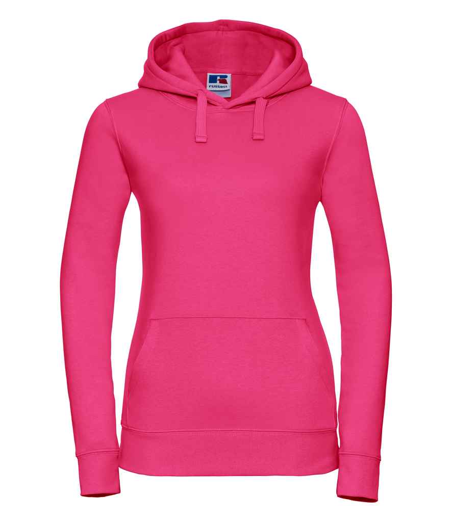 Russell 265F Fuchsia Front -  Ready to be Embroidered and Printed by Custard Workwear - Cheap Personalised and Customised Workwear in Nottinghamshire, Derbyshire and Leicestershire