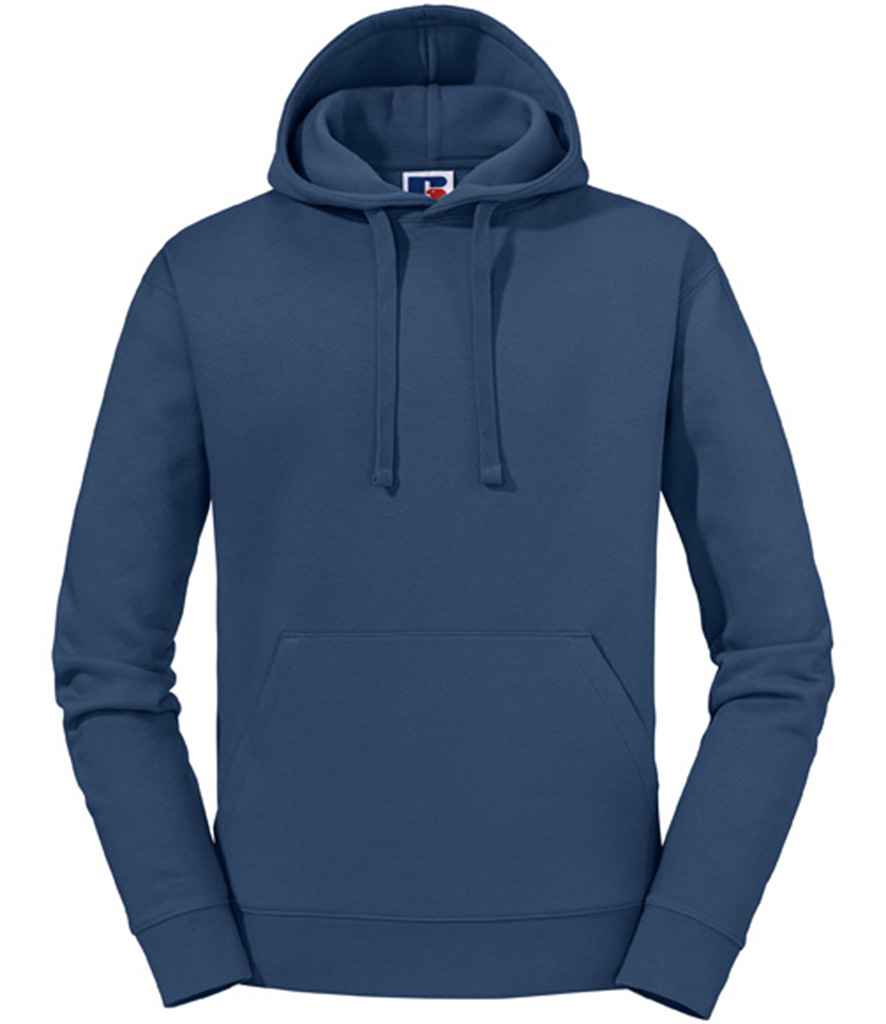Russell 265M Indigo Blue Front -  Ready to be Embroidered and Printed by Custard Workwear - Cheap Personalised and Customised Workwear in Nottinghamshire, Derbyshire and Leicestershire